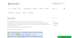 Desktop Screenshot of held-office.de