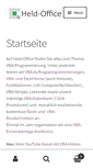Mobile Screenshot of held-office.de